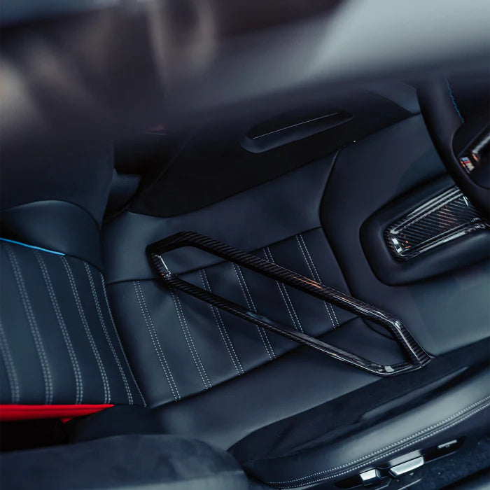 Laden Sie das Bild in Galerie -Viewer, SHFT Carbon glanz Air Vent Trim / Klima Interieur Abdeckung Lüftung für BMW M3 G80/G81 / M4 G82/G83