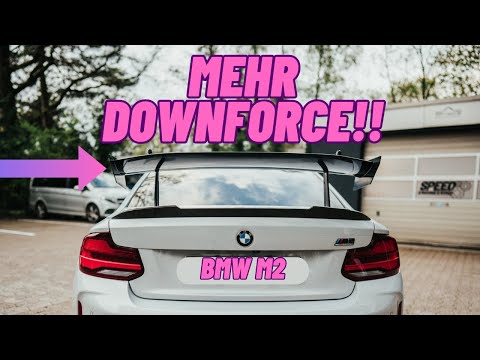 Laden und spielen Sie Video in Galerie -Viewer, Speed Engineering - Swan Neck Wing Heckflügel für BMW M2 F87 / M2 Competition / CS F87 - mit TÜV - 14060
