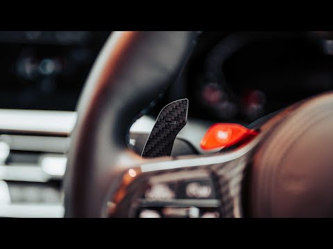 Laden und spielen Sie Video in Galerie -Viewer, JQ Werks MADTRACE® BMW G Series Clubsport Magnetic Paddle Shifters / Magnet Schaltwippen für BMW 1er F40 / 2er G42/G44