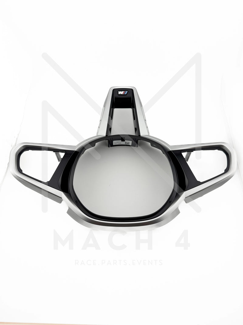 Laden Sie das Bild in Galerie -Viewer, BMW Original LCI Lenkrad abgeflacht Alcantara / Glattleder / LCI Steering Wheel flat bottom alcantara / nappa leder für BMW M3 G80/G81 / M4 G82/G83