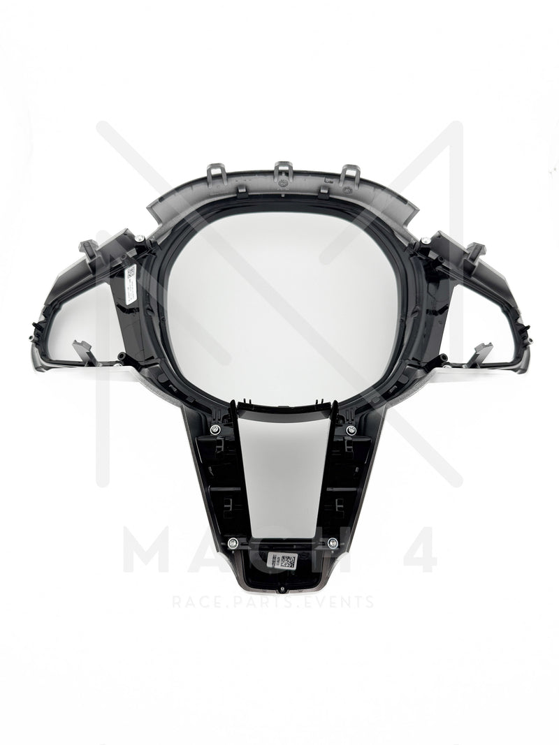 Laden Sie das Bild in Galerie -Viewer, BMW Original LCI Lenkrad abgeflacht Alcantara / Glattleder / LCI Steering Wheel flat bottom alcantara / nappa leder für BMW M3 G80/G81 / M4 G82/G83