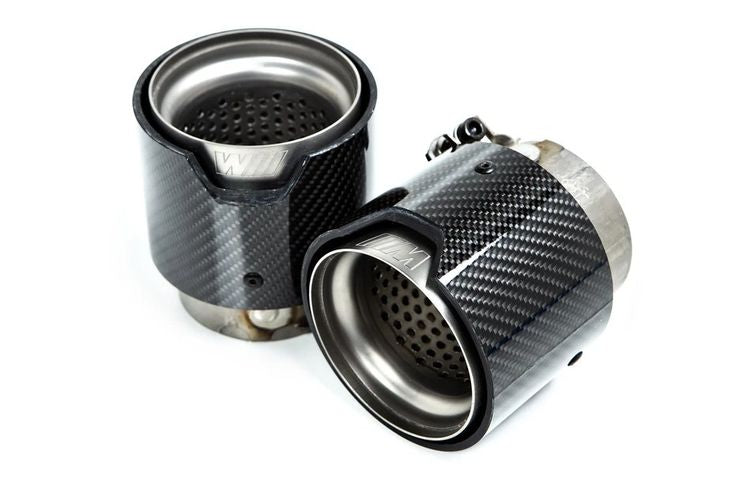 Laden Sie das Bild in Galerie -Viewer, BMW M Performance Carbon Endrohrblende für M2/M3/M4 S55 - 18302468411