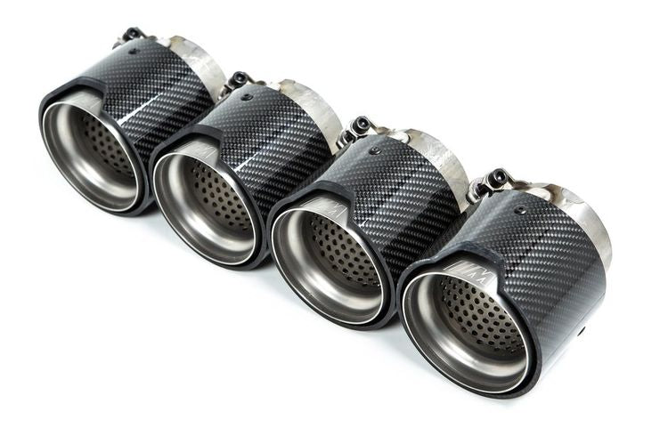 Laden Sie das Bild in Galerie -Viewer, BMW M Performance Carbon Endrohrblende für M2/M3/M4 S55 - 18302468411