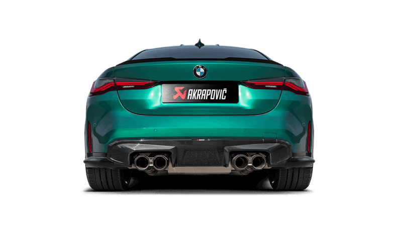 Laden Sie das Bild in Galerie -Viewer, Akrapovic Slip-On Titan Endschalldämpfer Set für BMW M4 G82/G83 mit ECE-Zulassung - S-BM/TI/33H