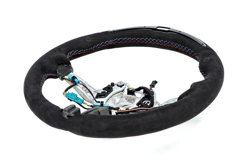 Laden Sie das Bild in Galerie -Viewer, BMW M Performance Alcantara Lenkrad mit Racedisplay für BMW M3/M4 F80/F82/F83 - 32302344148