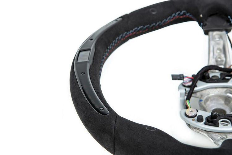 Laden Sie das Bild in Galerie -Viewer, BMW M Performance Alcantara Lenkrad mit Racedisplay für BMW M2 N55 / M2 Competition / M2 CS F87 - 32302413015