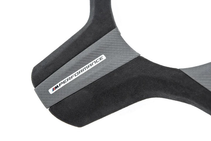 Laden Sie das Bild in Galerie -Viewer, BMW M Performance Lenkrad Abdeckung Alcanatara/Carbon für BMW G-Serie - 32302463594