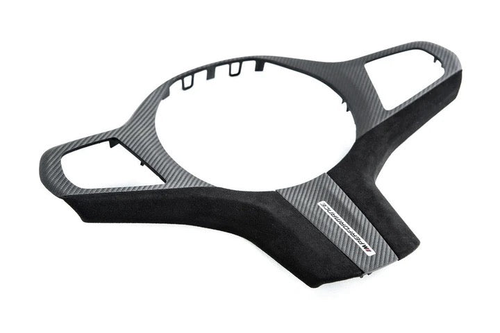 Laden Sie das Bild in Galerie -Viewer, BMW M Performance Lenkrad Abdeckung Alcanatara/Carbon für BMW G-Serie - 32302463594
