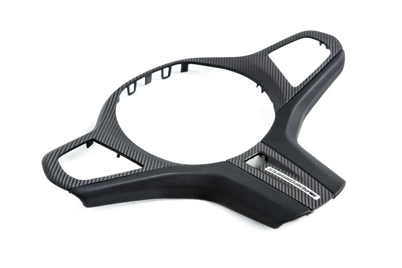 Laden Sie das Bild in Galerie -Viewer, BMW M Performance Lenkrad Abdeckung Leder/Carbon für BMW G-Serie - 32302463595