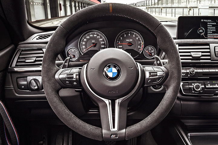 Laden Sie das Bild in Galerie -Viewer, BMW M4 GTS Alcantara Lenkrad für BMW M3/M4 F80/F82/F83 - 32307990790