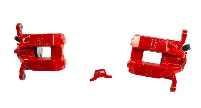 Laden Sie das Bild in Galerie -Viewer, BMW M Performance Nachrüstsatz Sportbremse 18" rot für BMW 3er G20/G21 / 4er G22/G23 - 34112450161