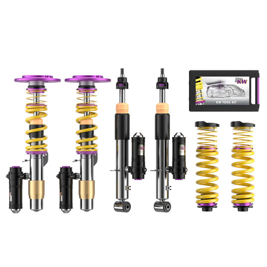 KW Gewindefahrwerk V4 Clubsport inkl. Stützlager für BMW M3 F80 / M4 F82 - 397202AN / 397202BB