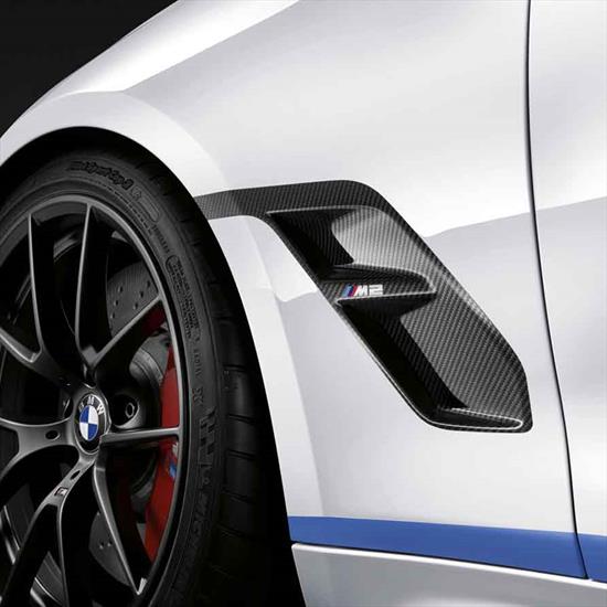Laden Sie das Bild in Galerie -Viewer, BMW M Performance Kotflügel / Seitenwand Carbon BMW M2 Competition F87 / BMW M2 N55 F87 - 41352449803 / 41352449804