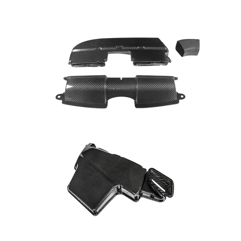 Laden Sie das Bild in Galerie -Viewer, Eventuri Carbon Ducts Luftleitung für BMW M3 E90/E92/E93