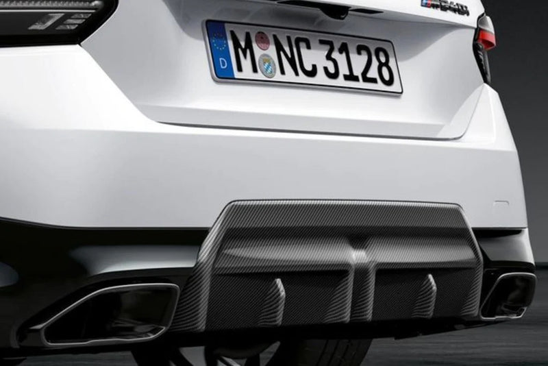 Laden Sie das Bild in Galerie -Viewer, BMW M Performance Carbon Diffusor für BMW 2er M240i G42 - 51125A36893
