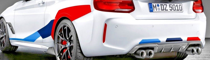 Laden Sie das Bild in Galerie -Viewer, BMW M Performance Motorsport Folierung BMW M2 N55 F87 / BMW M2 Competition F87 / BMW M2 CS - 51142456835