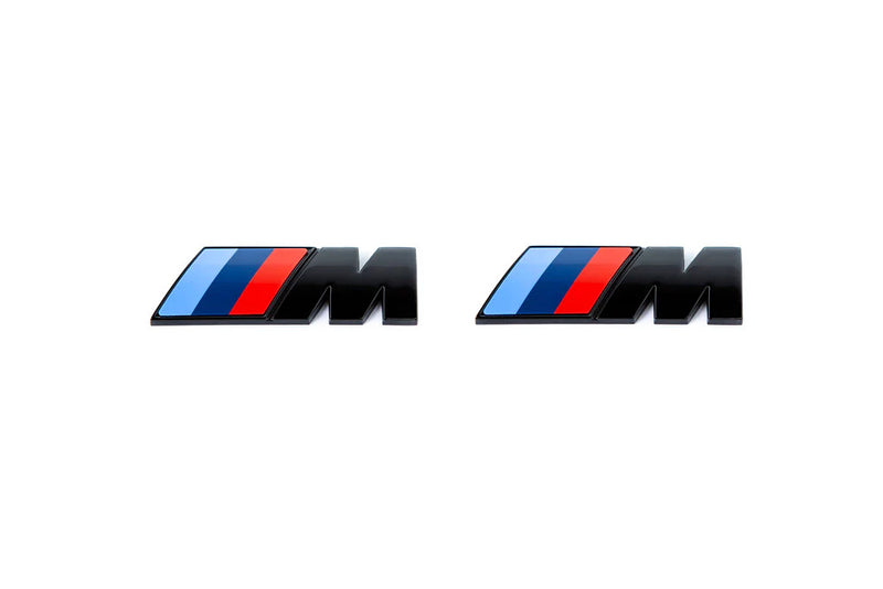 Laden Sie das Bild in Galerie -Viewer, BMW M Performance M Logo schwarz glanz Set für BMW 2er M240i G42 / i4 G26 / 4er G22/G23 - 51145A4B373