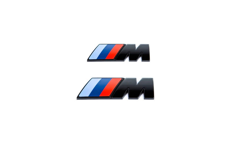 Laden Sie das Bild in Galerie -Viewer, BMW M Performance M Logo schwarz glanz Set für BMW 2er M240i G42 / i4 G26 / 4er G22/G23 - 51145A4B373
