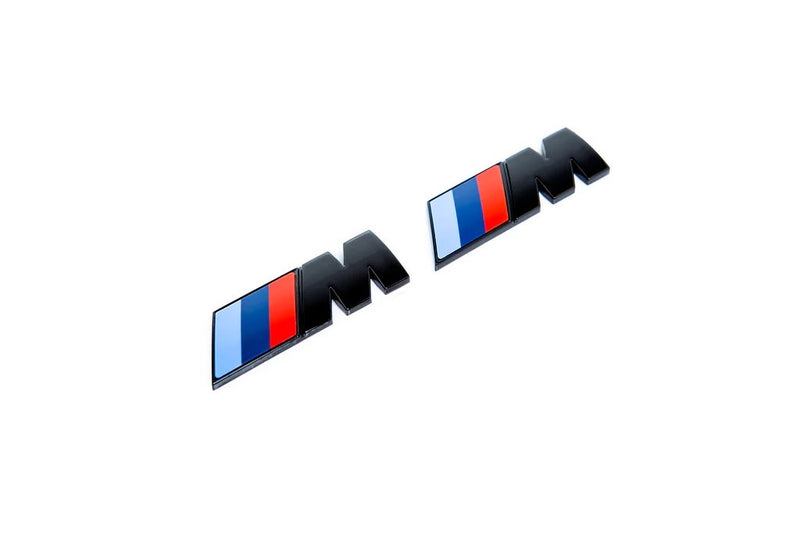 Laden Sie das Bild in Galerie -Viewer, BMW M Performance M Logo schwarz glanz Set für BMW 2er M240i G42 / i4 G26 / 4er G22/G23 - 51145A4B373