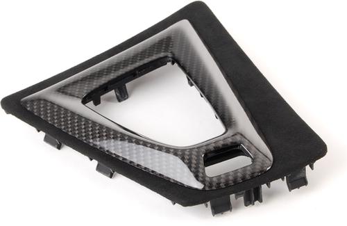Laden Sie das Bild in Galerie -Viewer, BMW M Performance Mittelkonsolblende / Gangwahlschalter Blende Carbon/Alcantara für BMW M3/M4 F80/F82/F83 - 51162358358