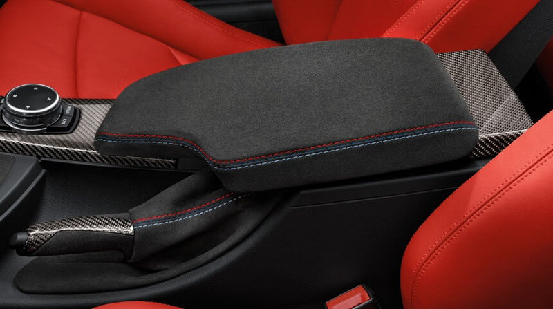 Laden Sie das Bild in Galerie -Viewer, BMW M Performance Armauflage Alcantara für BMW M3/M4 F80/F82/F83 - 51162405919