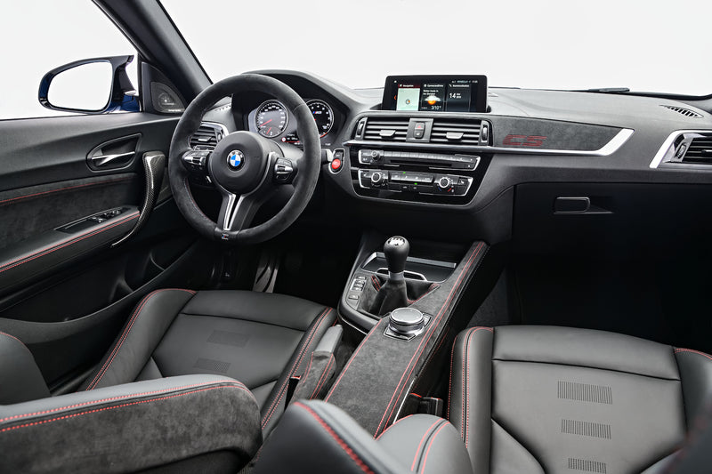 Laden Sie das Bild in Galerie -Viewer, BMW M M2 CS Mittelkonsole Carbon/Alcanatra Set - 51168079011
