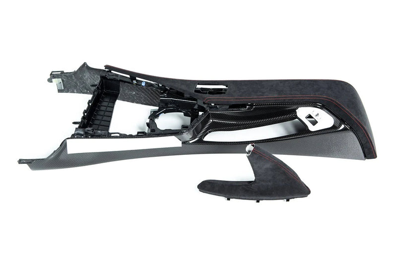 Laden Sie das Bild in Galerie -Viewer, BMW M M2 CS Mittelkonsole Carbon/Alcanatra Set - 51168079011