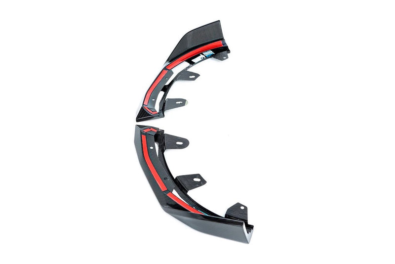 Laden Sie das Bild in Galerie -Viewer, BMW M Performance Carbon Frontaufsatz / Frontlippe Set für BMW 2er M240i G42 - 51195A34859