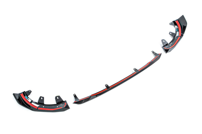 Laden Sie das Bild in Galerie -Viewer, BMW M Performance Carbon Frontaufsatz / Frontlippe Set für BMW 2er M240i G42 - 51195A34859