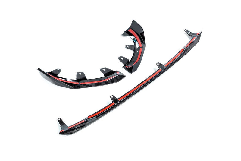 Laden Sie das Bild in Galerie -Viewer, BMW M Performance Carbon Frontaufsatz / Frontlippe Set für BMW 2er M240i G42 - 51195A34859