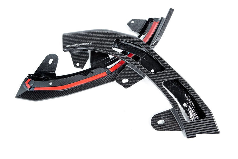 Laden Sie das Bild in Galerie -Viewer, BMW M Performance Carbon Frontaufsatz / Frontlippe Set für BMW 2er M240i G42 - 51195A34859