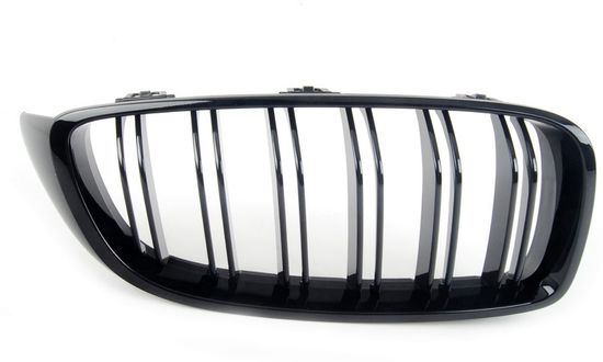 Laden Sie das Bild in Galerie -Viewer, BMW M Performance Frontziergitter/Nieren schwarz glanz für BMW M3 F80 - 51712352812/51712352813