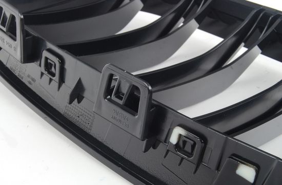 Laden Sie das Bild in Galerie -Viewer, BMW M Performance Frontziergitter/Nieren schwarz glanz für BMW M3 F80 - 51712352812/51712352813