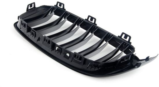 Laden Sie das Bild in Galerie -Viewer, BMW M Performance Frontziergitter/Nieren schwarz glanz für BMW M3 F80 - 51712352812/51712352813