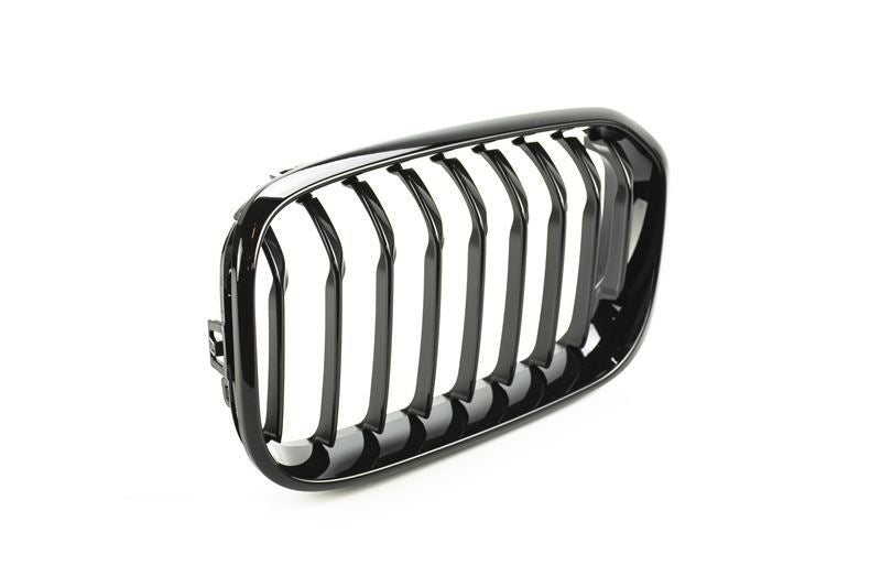 Laden Sie das Bild in Galerie -Viewer, BMW M Performance Nieren / Frontziergitter Schwarz 1er F2x Serie LCI / M140i - 51712357461/51712357462