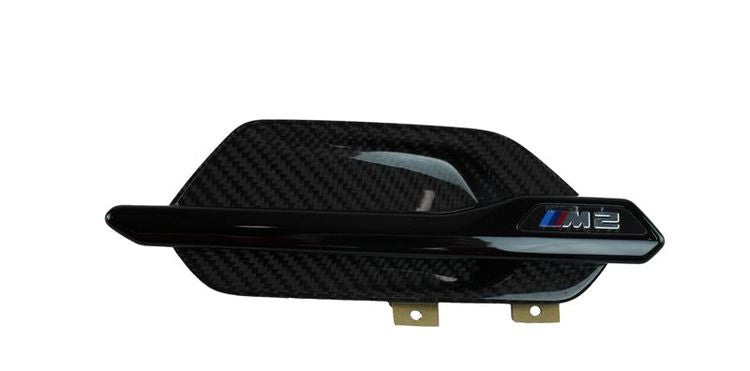 Laden Sie das Bild in Galerie -Viewer, BMW M Performance Ziergitter Kotflügel Carbon BMW M2 N55 F87 / BMW M2 Competition F87 / BMW M2 CS - 51712453942/51712453943
