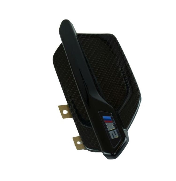 Laden Sie das Bild in Galerie -Viewer, BMW M Performance Ziergitter Kotflügel Carbon BMW M2 N55 F87 / BMW M2 Competition F87 / BMW M2 CS - 51712453942/51712453943