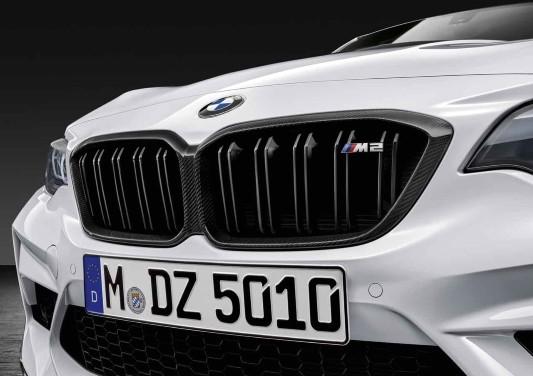 Laden Sie das Bild in Galerie -Viewer, BMW M Performance Frontziergitter / Nieren Carbon BMW M2 Competition F87 / BMW M2 CS - 51712453944