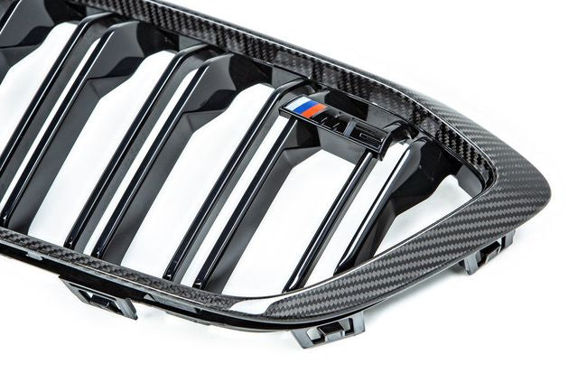 Laden Sie das Bild in Galerie -Viewer, BMW M Performance Frontziergitter / Nieren Carbon BMW M2 Competition F87 / BMW M2 CS - 51712453944