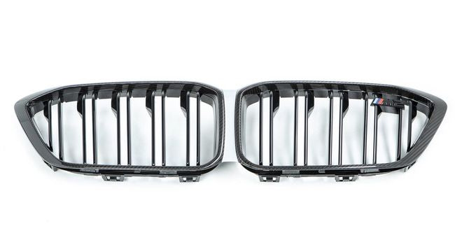 Laden Sie das Bild in Galerie -Viewer, BMW M Performance Frontziergitter / Nieren Carbon BMW M2 Competition F87 / BMW M2 CS - 51712453944