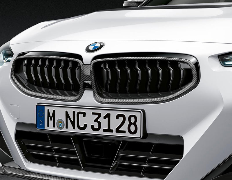 Laden Sie das Bild in Galerie -Viewer, BMW M Performance Carbon Frontgrill / Niere für BMW 2er M240i G42 - 51719627307