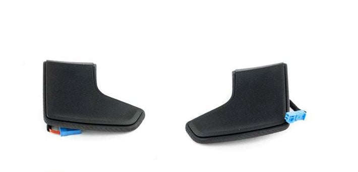 Laden Sie das Bild in Galerie -Viewer, BMW M Performance Carbon Schaltwippen / Schaltpaddles Carbon mit rot +/- für BMW G-Serie - 61312463597