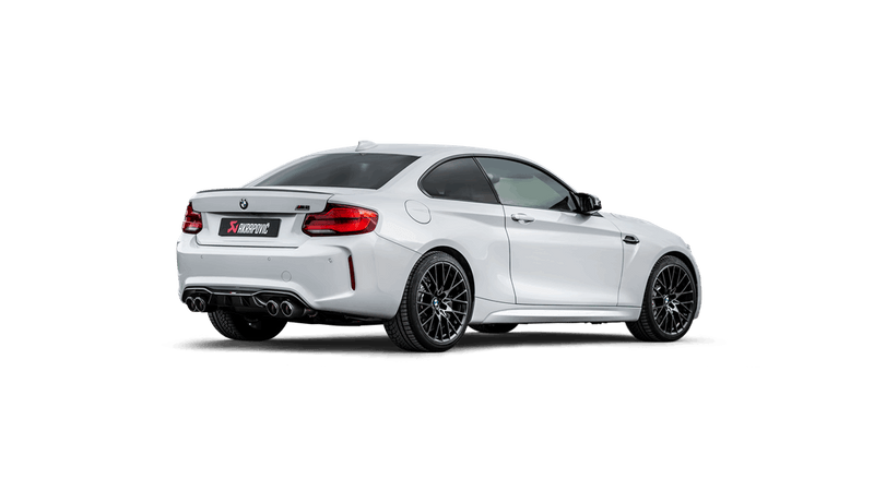 Laden Sie das Bild in Galerie -Viewer, Akrapovic Slip-On Titan Endschalldämpfer für BMW M2 Competition F87