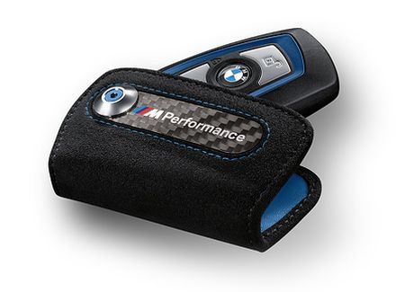 Laden Sie das Bild in Galerie -Viewer, BMW M Performance Alcantara Schlüsseletui F-Serie - 82292355518