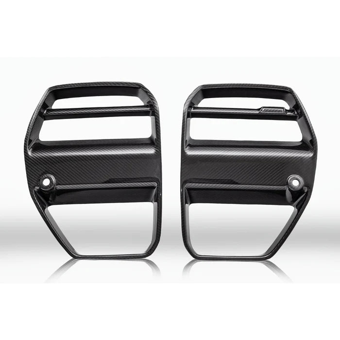 Laden Sie das Bild in Galerie -Viewer, Vorsteiner VRS Aero Carbon Kühlergrill Front Kidney Grill with ACC für BMW M3 G80/G81 & M4 G82/G83