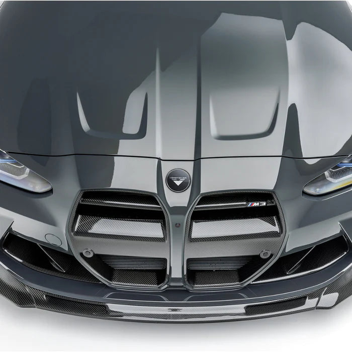 Laden Sie das Bild in Galerie -Viewer, Vorsteiner VRS Aero Carbon Kühlergrill Front Kidney Grill with ACC für BMW M3 G80/G81 &amp; M4 G82/G83
