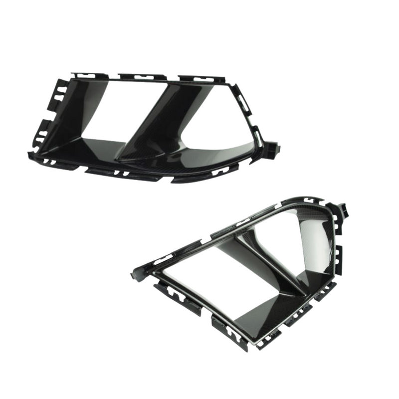 Laden Sie das Bild in Galerie -Viewer, BMW M Rahmen Lufteinlass Carbon Li/Re BMW M3/M4 G80/G81/G82/G83 G8x - 51118074773 / 51118074774