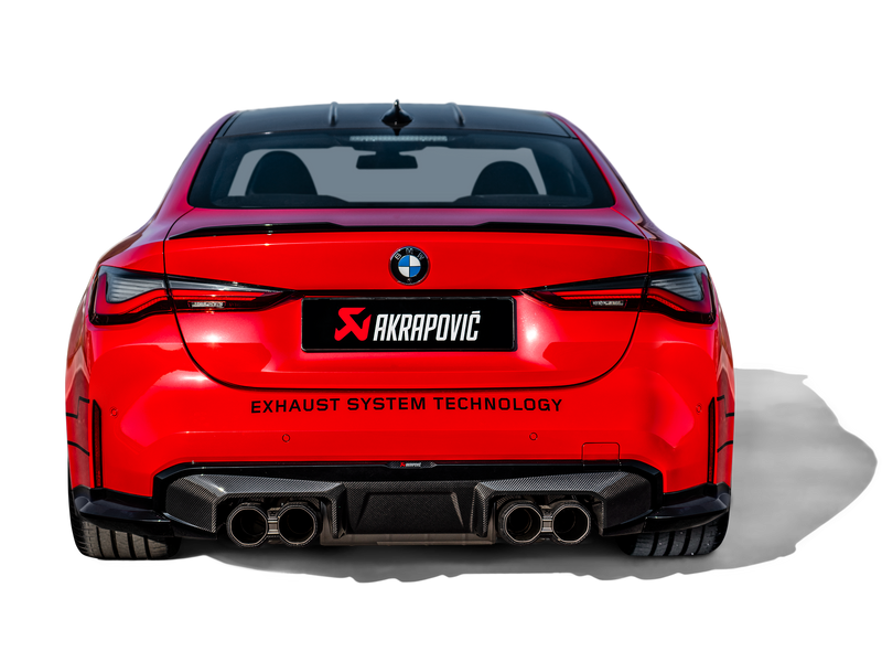 Laden Sie das Bild in Galerie -Viewer, Akrapovic Carbon glanz/schwarz Diffusor für BMW M4 G82/G83 mit ABE