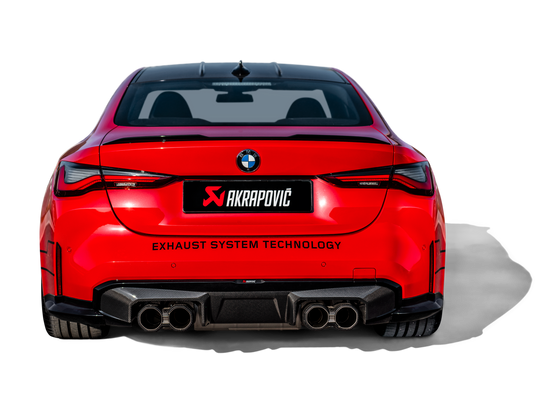 Akrapovic Carbon glanz/schwarz Diffusor für BMW M4 G82/G83 mit ABE