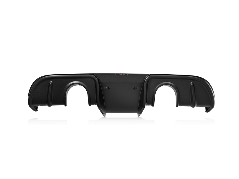Laden Sie das Bild in Galerie -Viewer, Akrapovic Carbon Diffusor Matt für Porsche 718 GT4